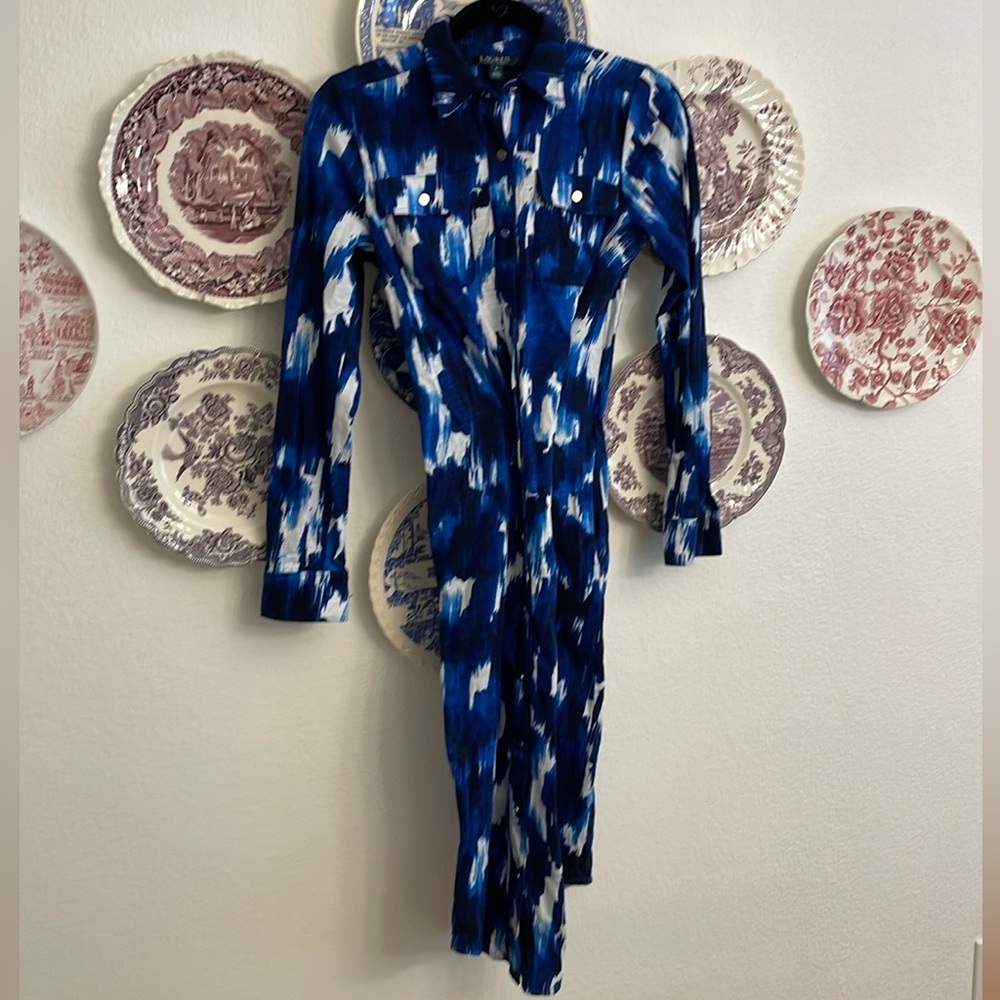 Ralph Lauren Dress, Gorgeous blue! Small